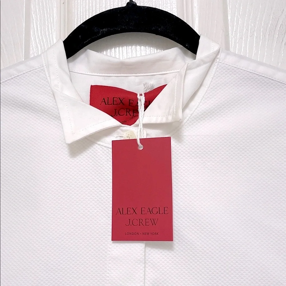 NWT Alex Eagle x J.Crew Tuxedo Shirt